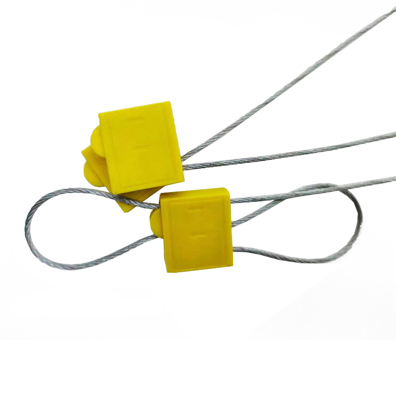 doppelt verriegelnde Kabelplombe double-locking cable seal