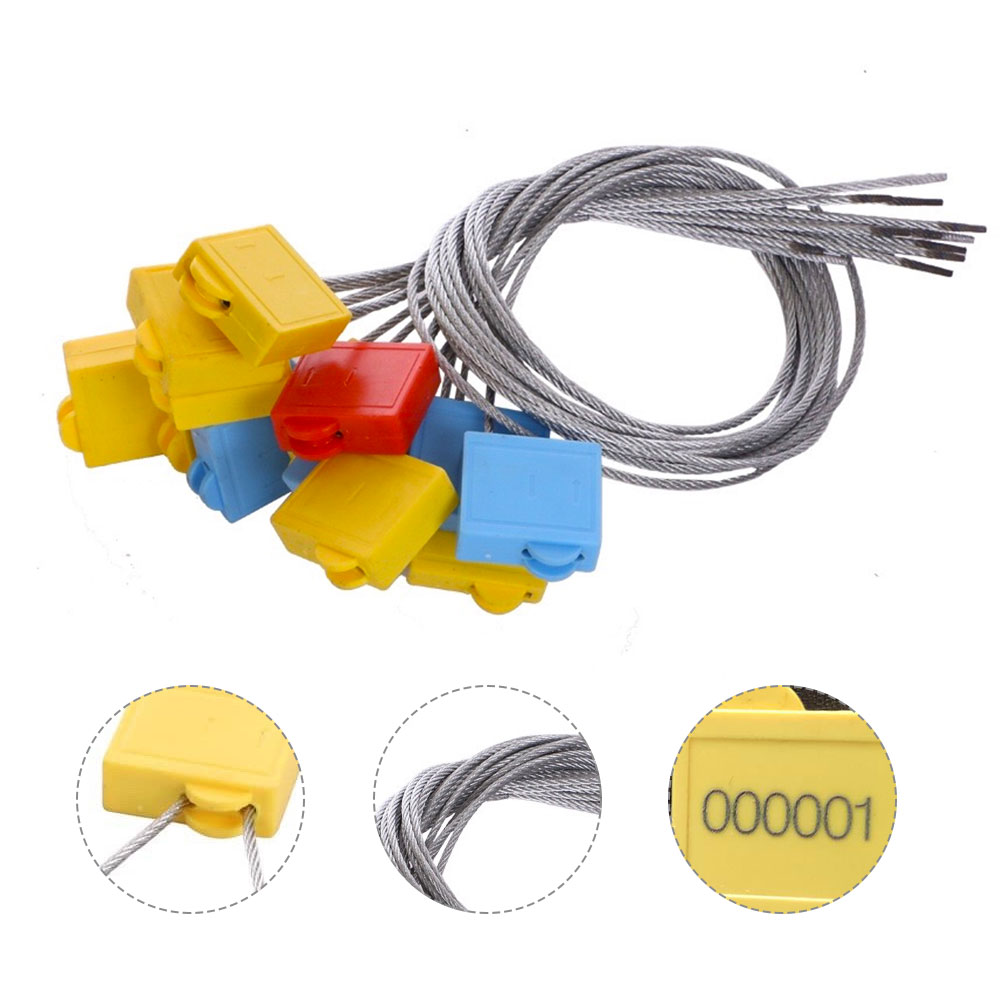 Double-Lock-Drahtplombe Double lock wire seal