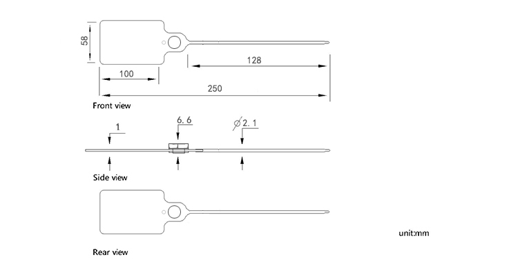 Flaggen-Kunststoffsiegel Flaggen-Kunststoffsiegel