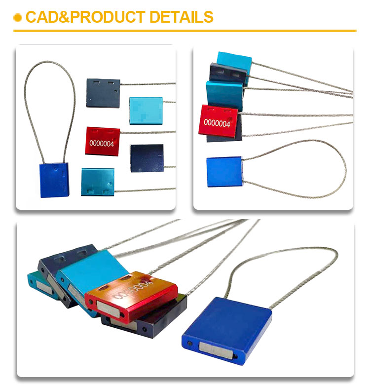 Drahtplombe für Öltankwagen Oil tank car wire seal
