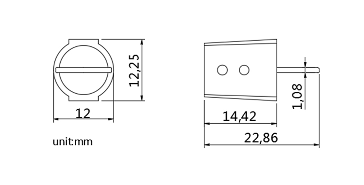 Sicheres Roto-Meter-Siegel Secure Roto Meter Seal