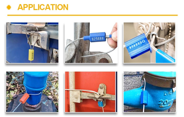 Container-Drahtplombe Container wire seal