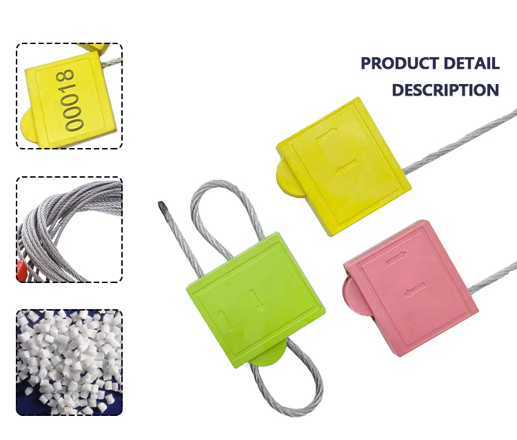 Stahlkabelplomben Steel Cable Seals