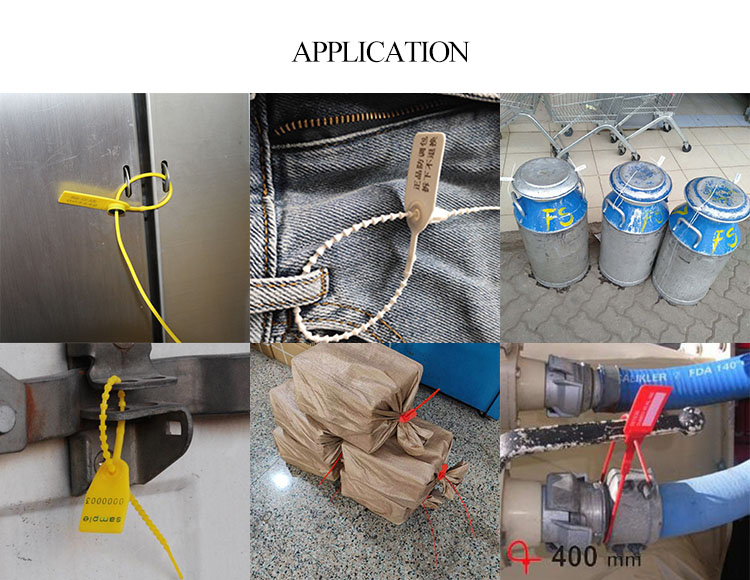 Pull-tite Hochsichere Kunststoffplombe Pull-tite High Secure Plastic Seal