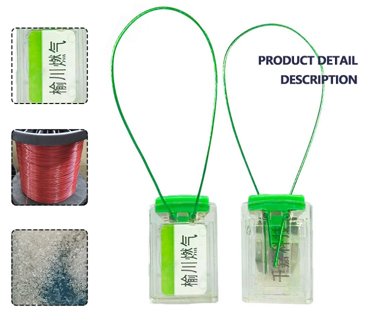 Zählerplomben mit Barcode-Druck Meter Seals With Barcode Printing