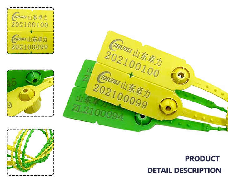Günstiger Fabrikpreis Kunststoff-Sicherheitssiegel Cheap Factory Price Plastic Security Seal