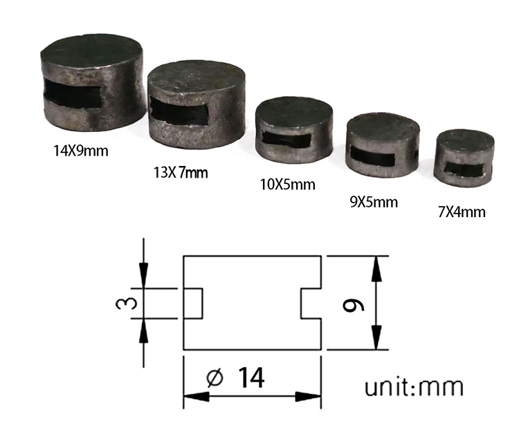 Plomben für Bleimessgeräte Lead Meter Seals